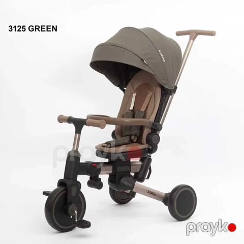Uşaq üçün üçtəkərli velosiped 3125 ARL, yaşıl — Bakı