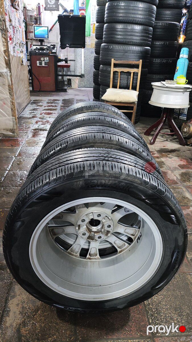Chevrolet Malibu təkərləri 225/55 R17 — Ehtiyat hissələri və aksesuarlar, Bakı (3)