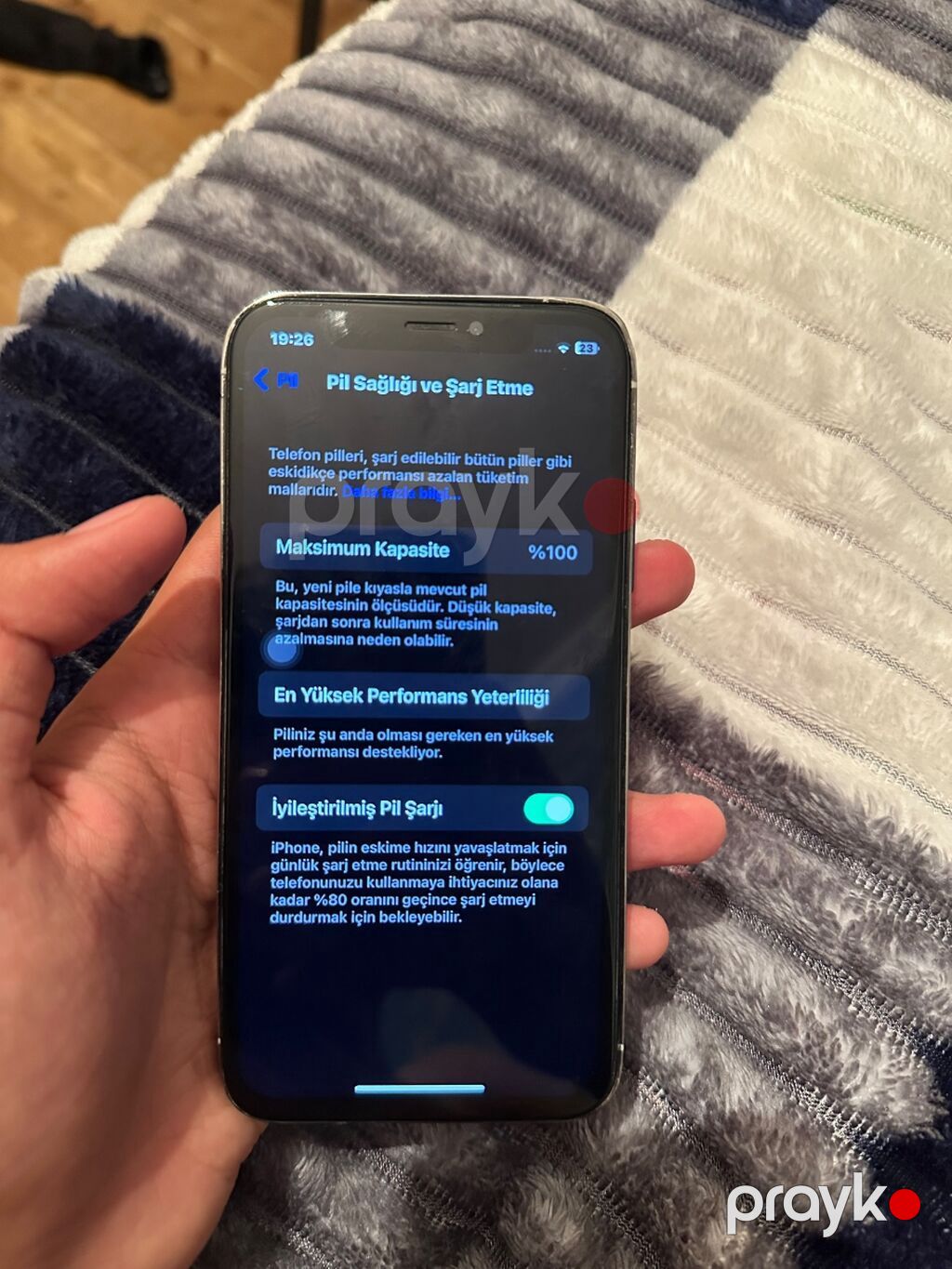 IPhone X, 64 GB, Qara, Qırıq — Apple iPhone, Bakı (2)