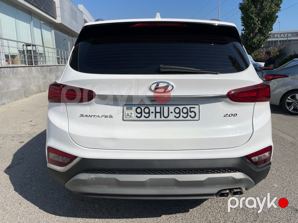 Hyundai Santa Fe, 2.0 L, 2018 il, 170 000 km — Avtomobillər, Bakı (4)