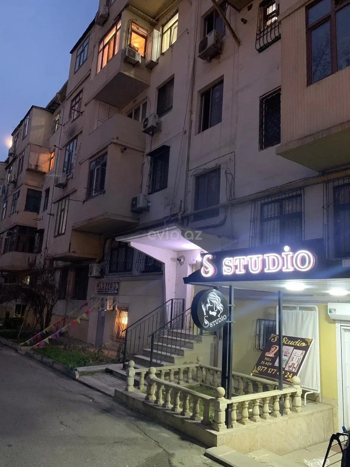 Kirayə 1 otaqlı mənzil Memar Əcəmi metrosu yaxınlığında — Mənzil, Bakı (9)