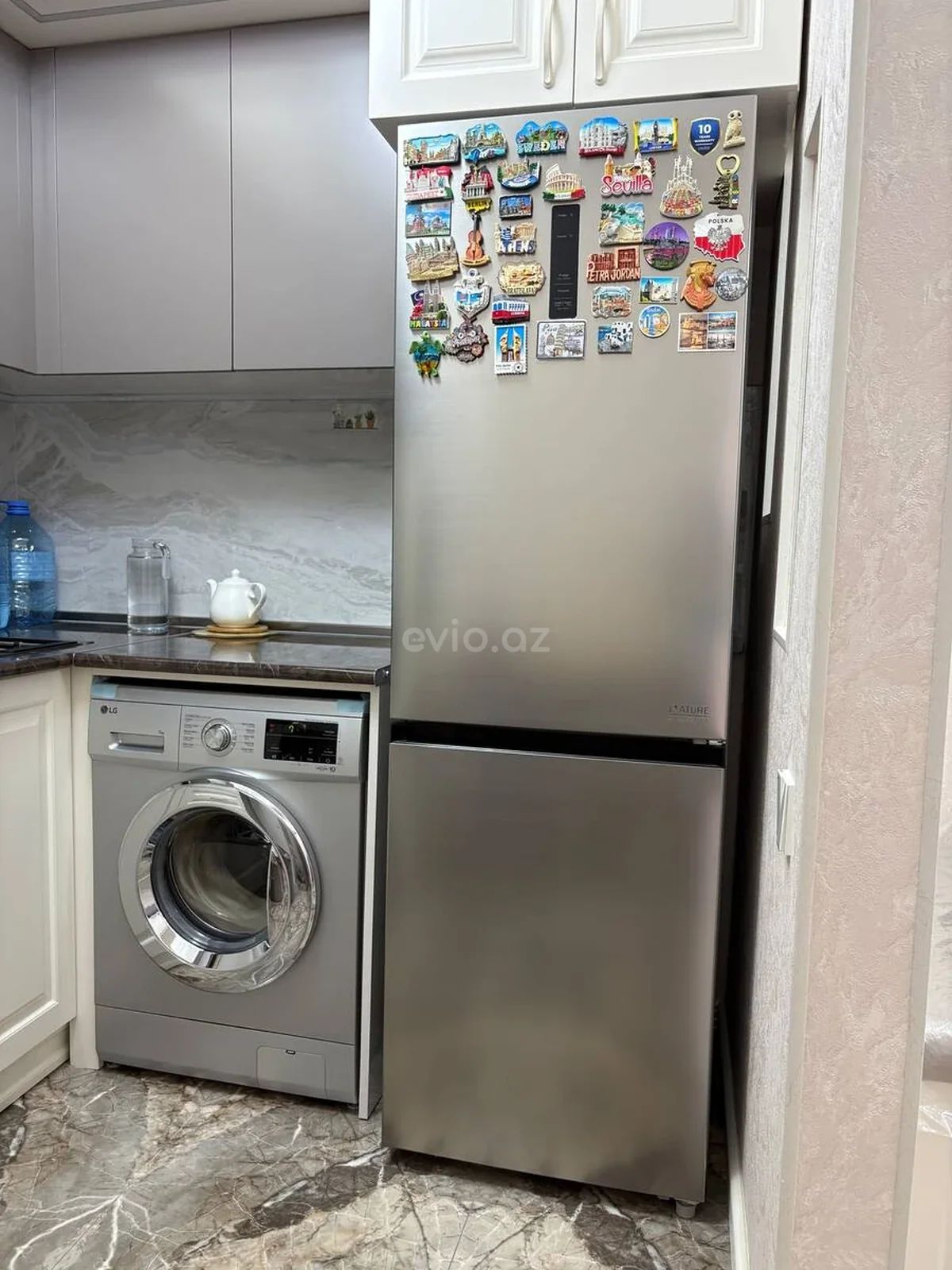 2 otaqlı tam təmirli mənzil satılır 8-ci mikrorayonda — Mənzil, Bakı (5)