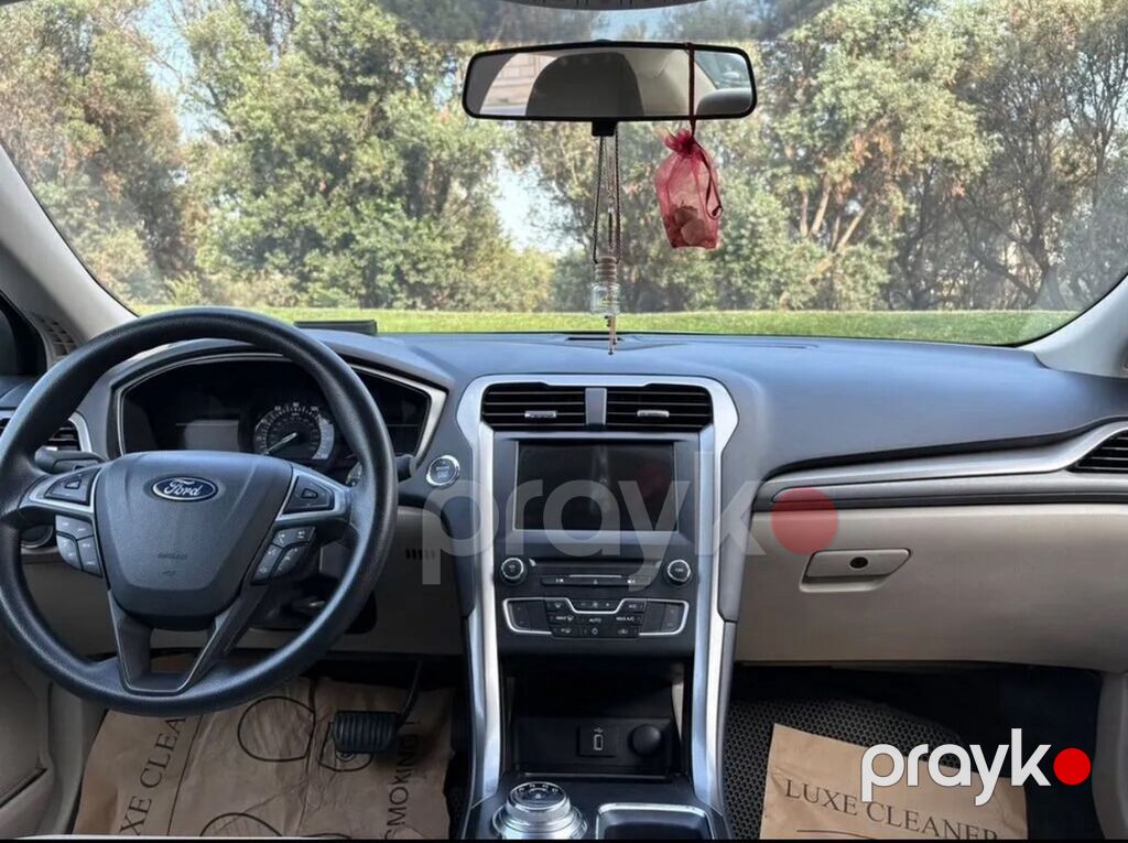 Ford Fusion sedan - Kuzov: 4 qapılı sedan, mavi rəng - Mühərrik — Avtomobillər, Bakı (4)