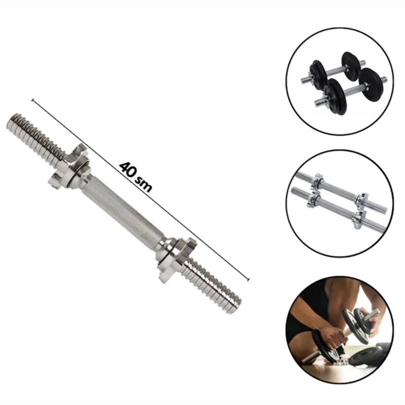 Qrif WS0103, xrom, gümüşü, 40х3 sm — Etrend.az — Sports, Hobby & Leisure