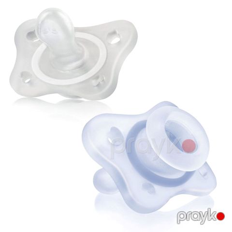 Əmzik dəsti Chicco Mini Soft, 0-2 ay, 2 əd, mavi — Bakı