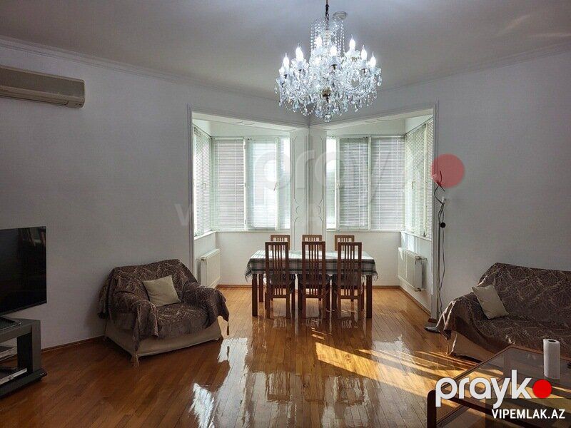 Nəsimi rayonunda 4 otaqlı Yeni tikili Kirayə verilir, 150 m² — Mənzil, Bakı (4)