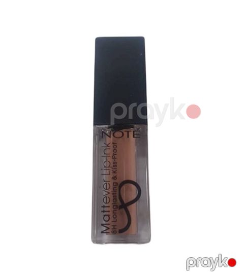 Mat maye dodaq boyası Note Cosmetics Mattever Lip Ink 01 Qəhvəyi-qırmızı — Bakı