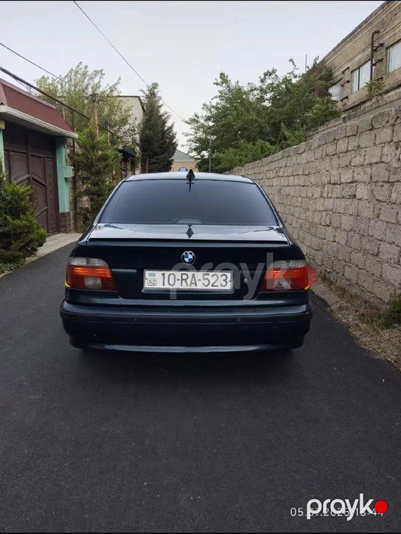 BMW 523, 2.5 L, 1998 il, 198 594 km — Avtomobillər, Bakı (2)
