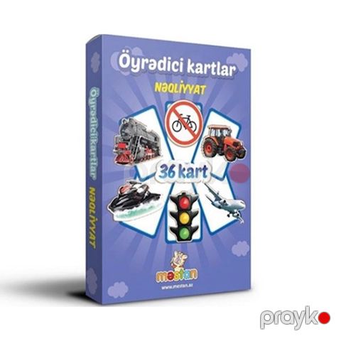 Öyrədici kartlar Mestan Nəqliyyat — Bakı