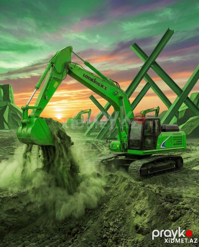 Lonking Cdm-6306 Ekskavator — Yük daşıma xidmətləri, Bakı (2)