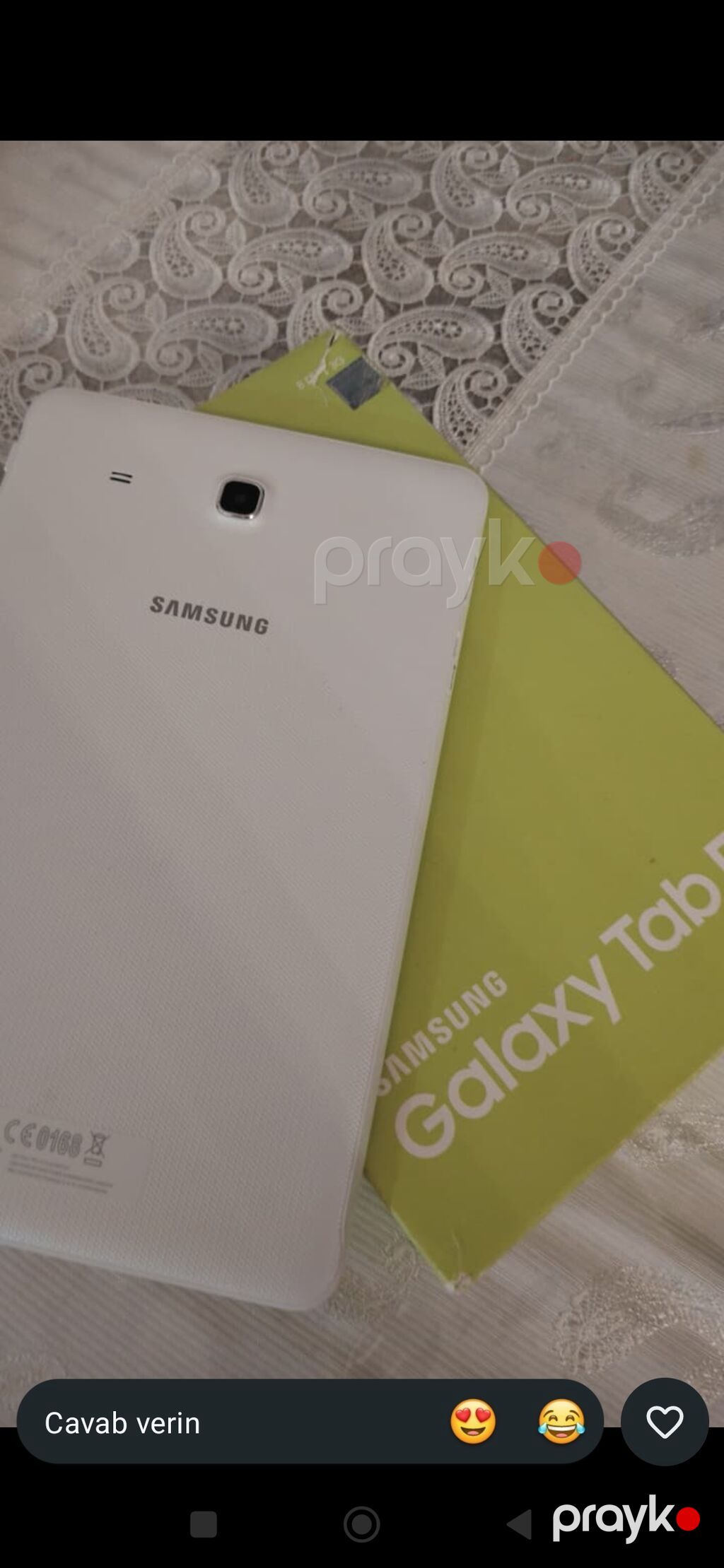 Samsung Galaxy Tab E planşet - Model: Samsung Galaxy Tab E - Rəng: Ağ — Samsung, Xırdalan (2)