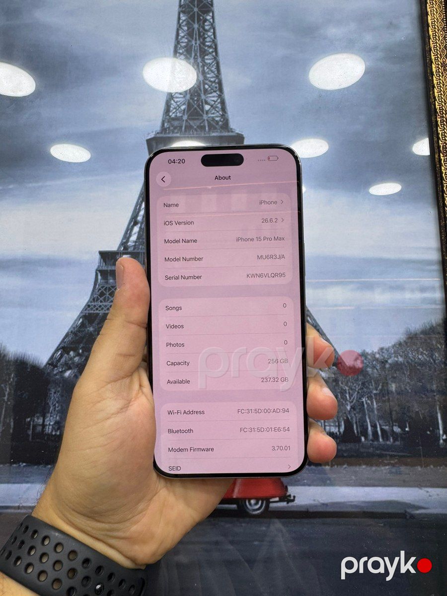 Apple iPhone 15 Pro Max Natural Titanium 256GB/8GB — Smartfonlar, Bakı (2)