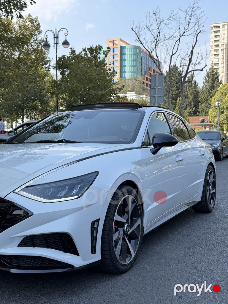 Hyundai Sonata, 1.6 L, 2021 il, 123 000 km — Avtomobillər, Bakı (4)
