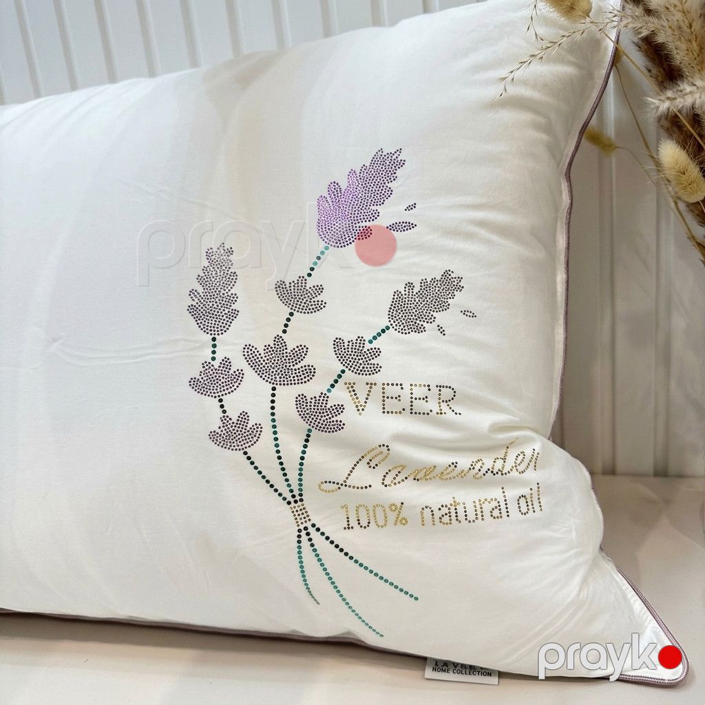 Ortopedik yastıq Laperia Lavender, ağ, 70x50x20 sm — Mallar, Bakı (2)