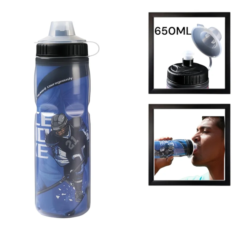 İdman su qabı, 650 ml - WS1294 — Bakı