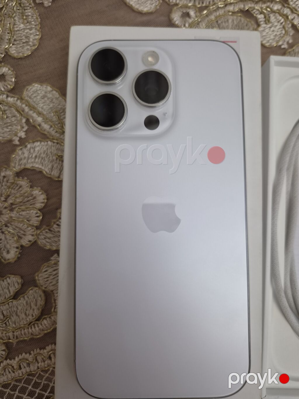 IPhone 16 Pro, 128 GB, Ağ, Zəmanət — Apple iPhone, Gəncə (2)