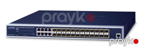 Planet GS-5220-16S8CR L2+ 24-Port Managed Switch — Bakı