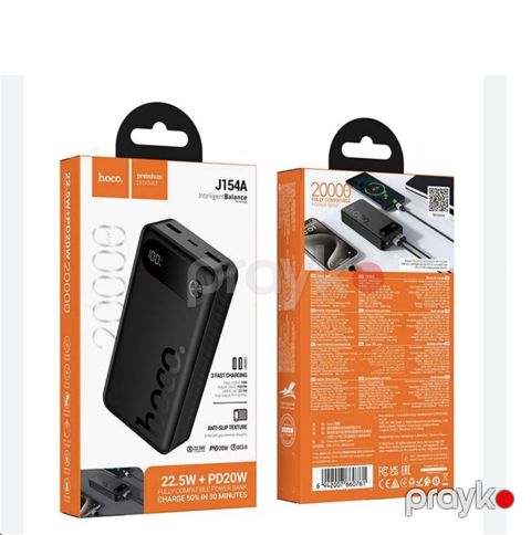 Hoco J154A 20000 22.5W+20W — Bakı