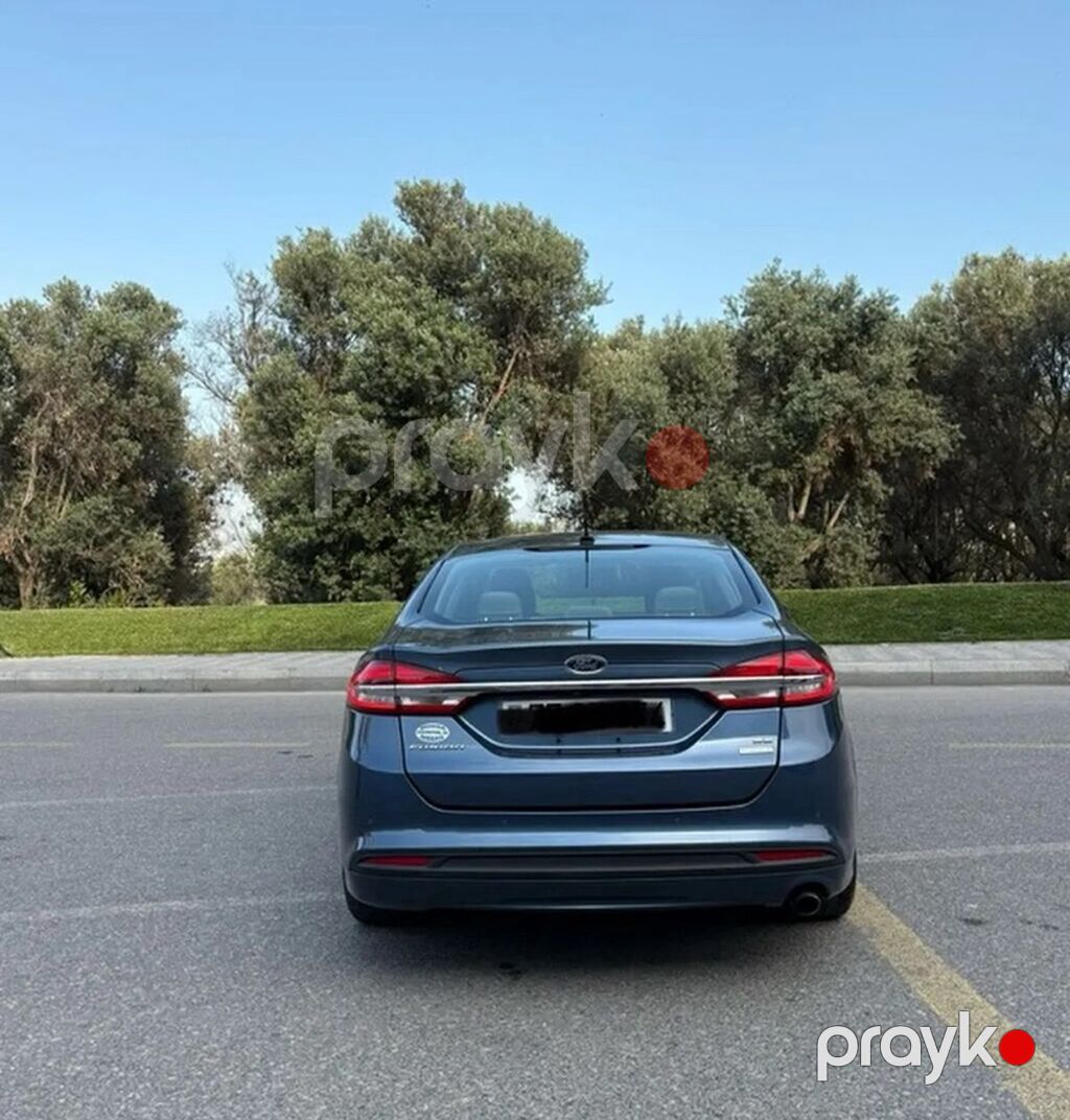 Ford Fusion sedan - Kuzov: 4 qapılı sedan, mavi rəng - Mühərrik — Avtomobillər, Bakı (3)