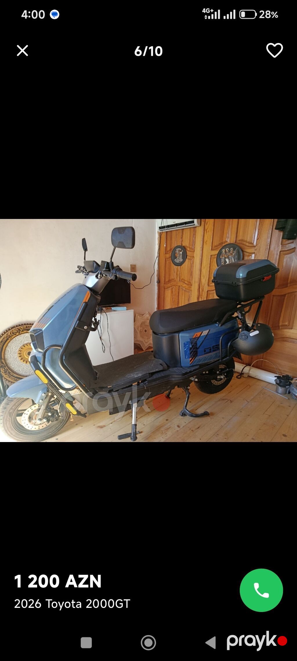 Elektrik skuter – şəhər daxili rahat və qənaətli hərəkət üçün Model — Mopedlər və skuterlər, Digah (4)