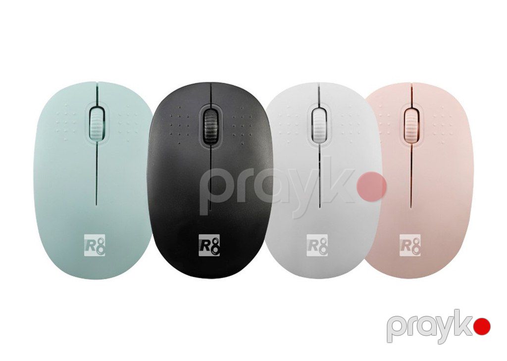 R8 wireless mouse 1702 Pink — Periferik cihazlar, Bakı (5)