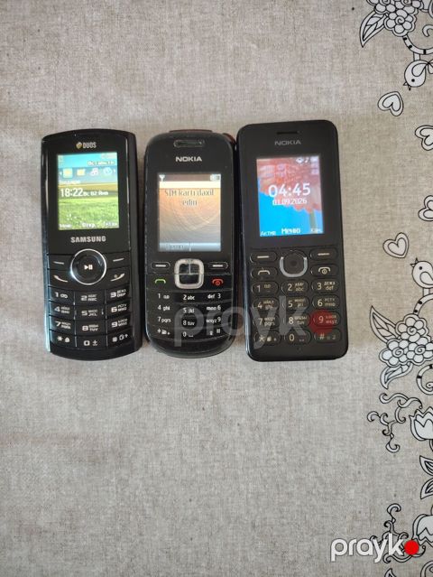 Klassik düyməli telefonlar Nokia Samsung Orginal Telidi Tam işlek — Bakı