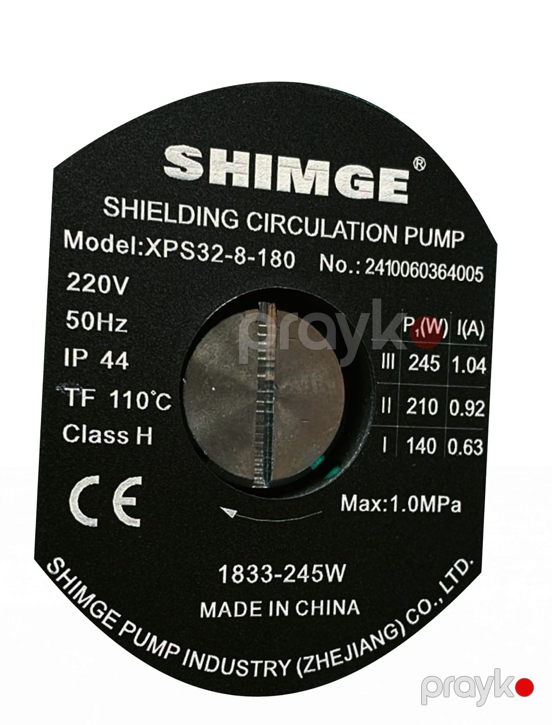 Sirkulyasiya nasosu Shimge XPS-32-8-180 1833-245W — Mallar, Bakı (3)