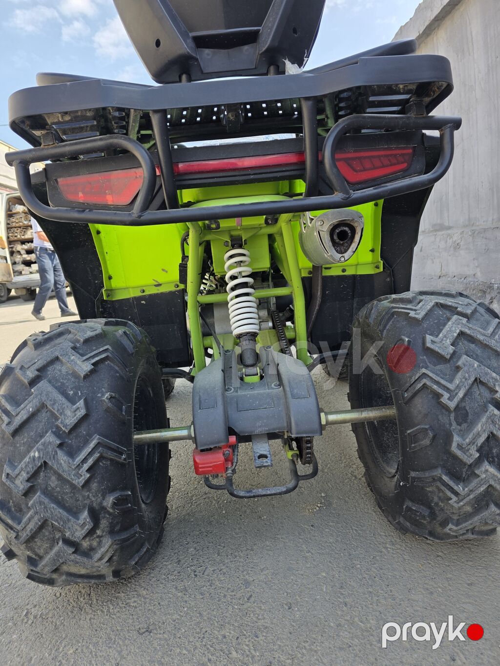 ATV/kvadrotsikl – güclü off-road model - Rəng: parlaq yaşıl-qara — Kvadrosikllər və baqqilər, Bakı (2)