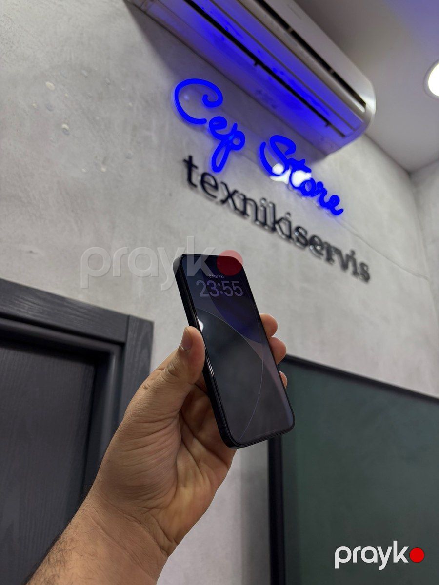 Apple iPhone 15 Pro Black Titanium 128GB/8GB — Smartfonlar, Bakı (2)
