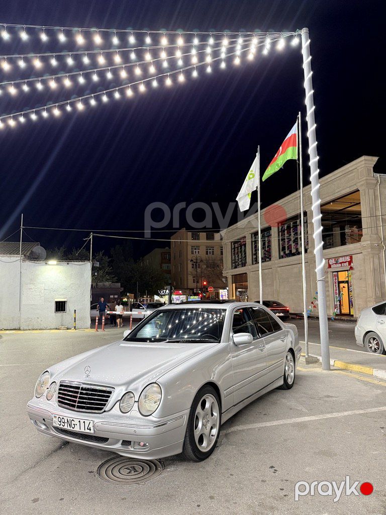 Mercedes E 240, 2.6 L, 2000 il, 327 000 km — Avtomobillər, Bakı (4)
