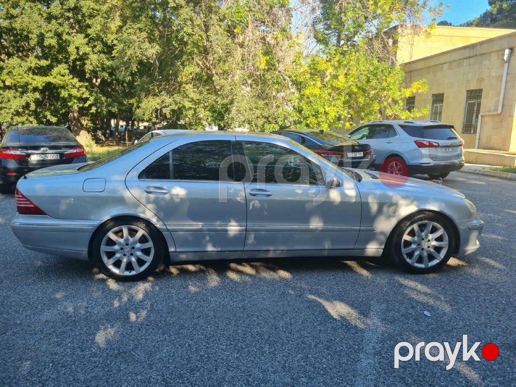 Mercedes S 320, 3.2 L, 1999 il, 513 000 km — Avtomobillər, Bakı (7)