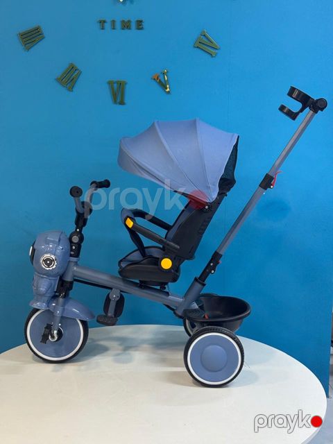 Uşaqlar üçün üçtəkərli velosiped BM-508, göy, 1-4 yaş — Bakı