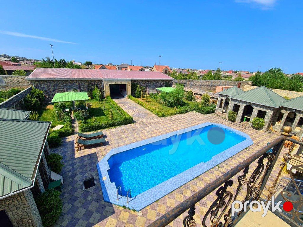 İcarəyə verilir 5 otaqlı həyət evi/bağ evi 400 m² — Ev, villa, Bakı (4)