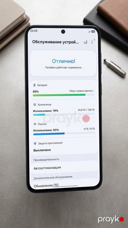 Samsung Digər Galaxy Midnight 128 GB/8 GB — Smartfonlar, Gəncə (3)
