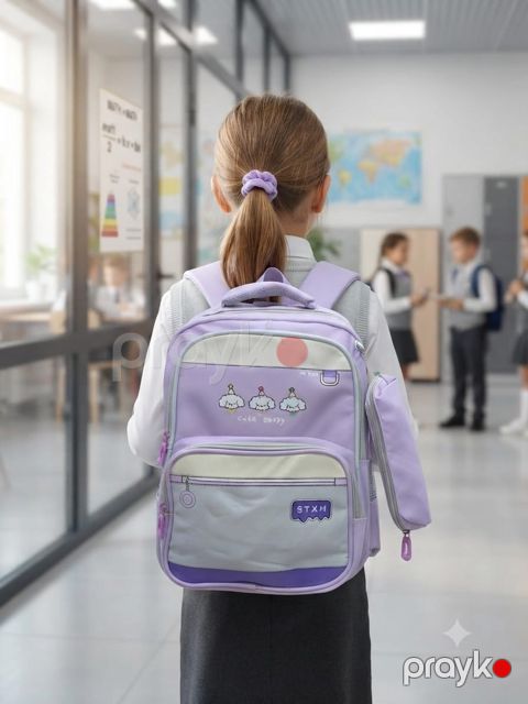 Məktəb çantası, poliester, yasəməni, 20 l — Bakı