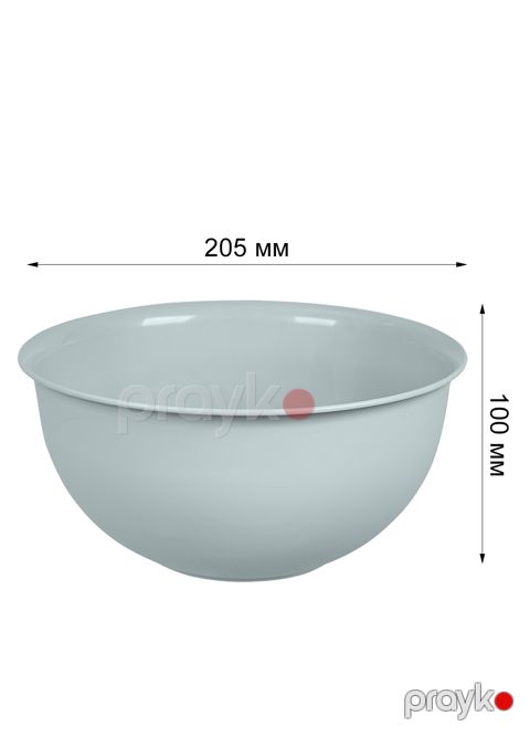 Kasa Stars plast, plastik, boz, 20.5х10 sm, 2000 ml — Bakı