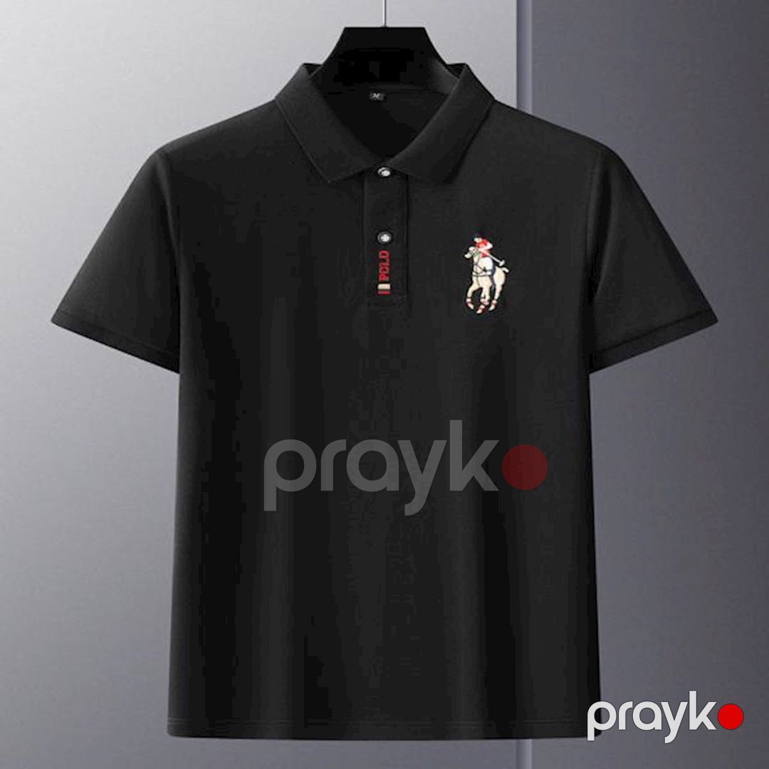 Kişilər üçün polo EB 760, qara, pambıq, ölçü 3XL — Mallar, Bakı (2)