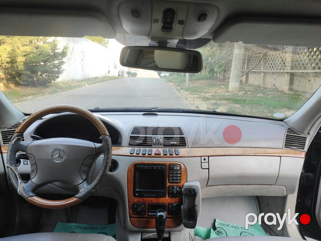 Mercedes S 320, 3.2 L, 2001 il, 220 741 km — Avtomobillər, Bakı (9)