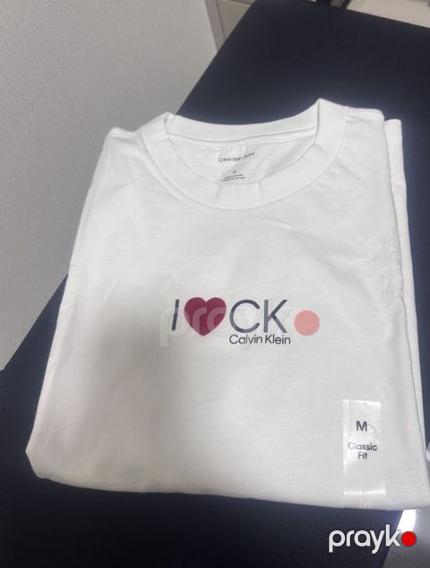 Futbolka, Calvin Klein, M, rəng - Ağ — Bakı