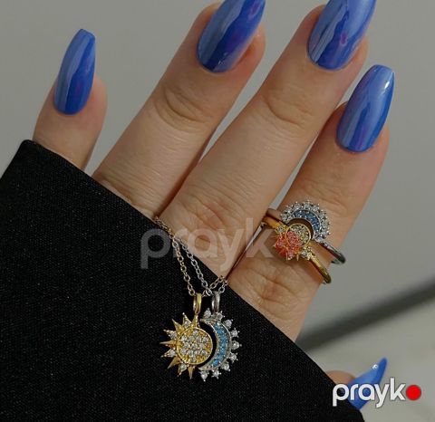 Bijuteriya dəsti boyunbağı və üzük 94175167 — Bakı