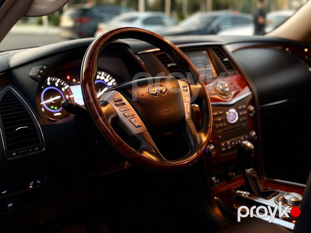 Infiniti QX80, 5.6 L, 2017 il, 193 000 km — Avtomobillər, Gəncə (10)