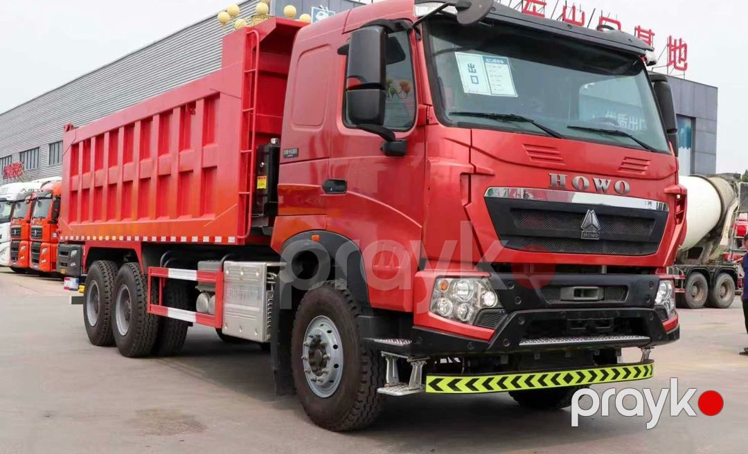 Özüboşaldan yük maşını Howo T7H 6x4, 2025 il — Yük avtomobilləri və qoşqular, Bakı (2)