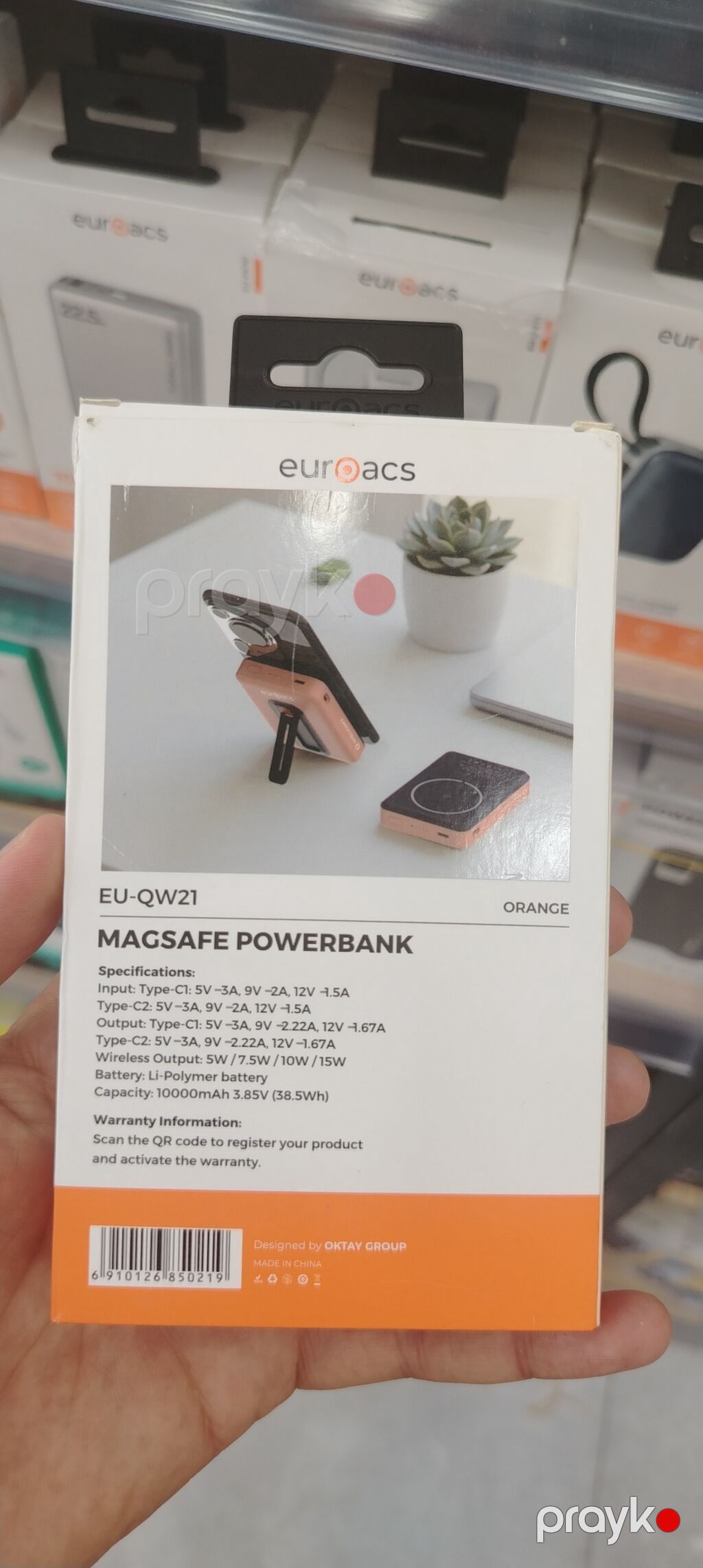 Euroacs və Joyroom powerbank modelləri 1) Euroacs EU-PB13 – LED — Powerbank-lər, Bakı (7)