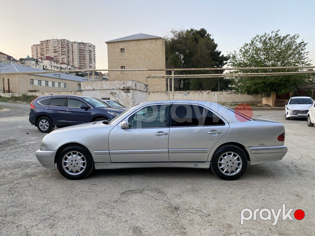 Mercedes E 220, 2.2 L, 2000 il, 327 000 km — Avtomobillər, Bakı (6)