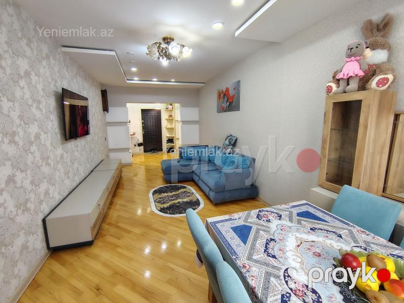 Satılır 3 otaqlı Bina evi menzil (Yeni tikili), 105 m², Nərimanov rayonu — Mənzil, Bakı (2)