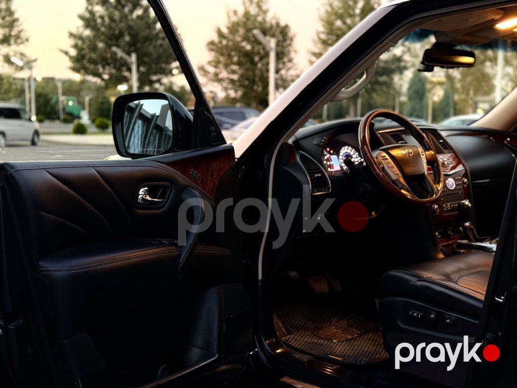 Infiniti QX80, 5.6 L, 2017 il, 193 000 km — Avtomobillər, Gəncə (9)
