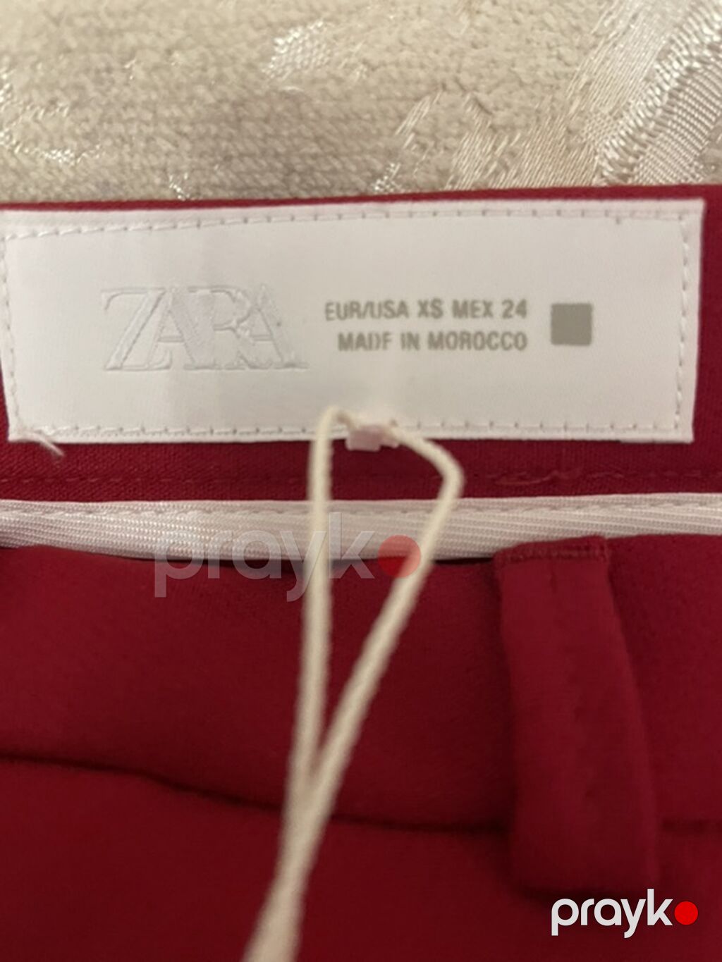 Zara qadın kostyum dəsti – qırmızı rəng - Brend: Zara - Model: Blazer — Kostyum, Bakı (4)