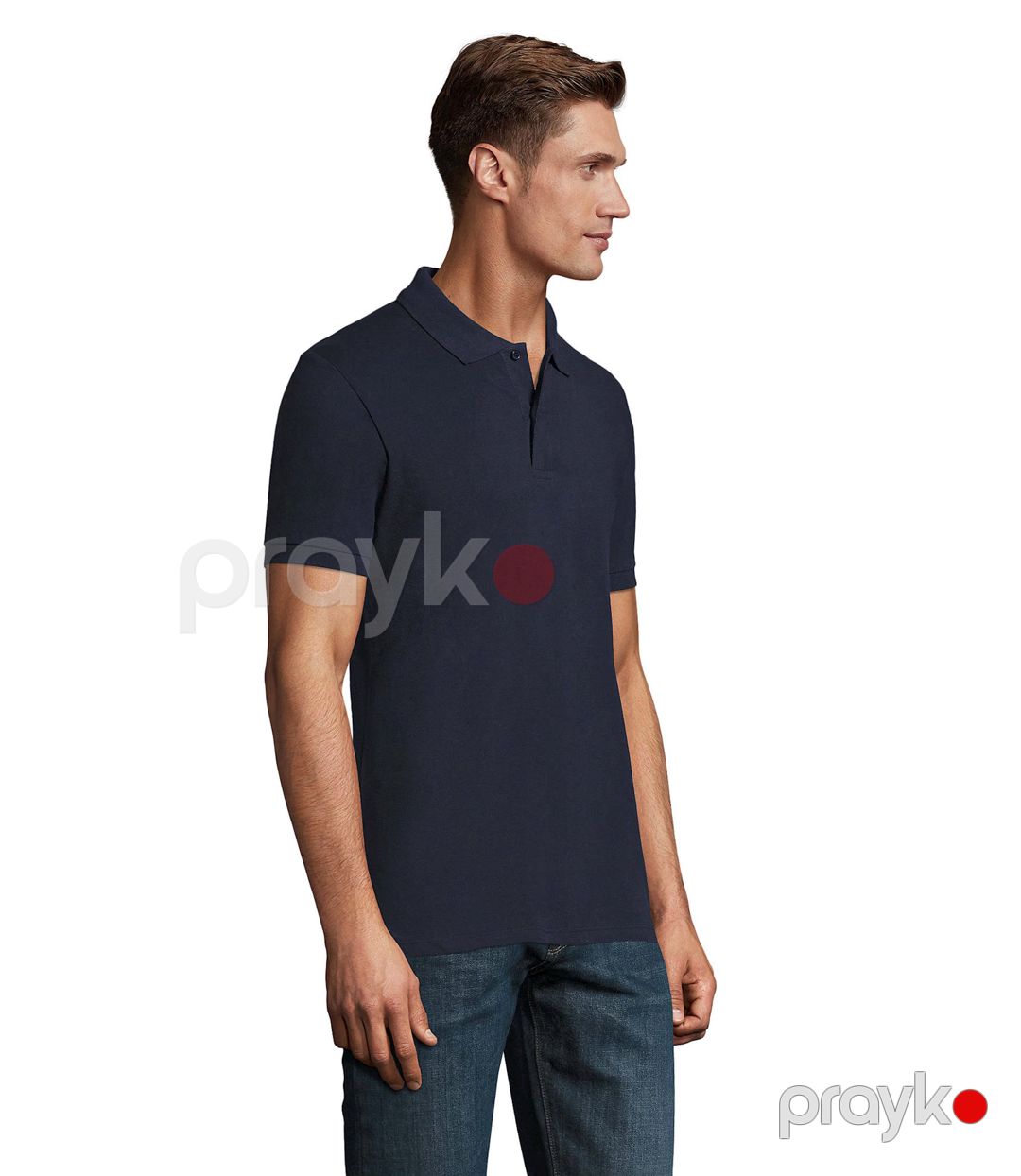 Kişilər üçün polo Sol's 11346319, göy, pambıq, ölçü L — Mallar, Bakı (3)