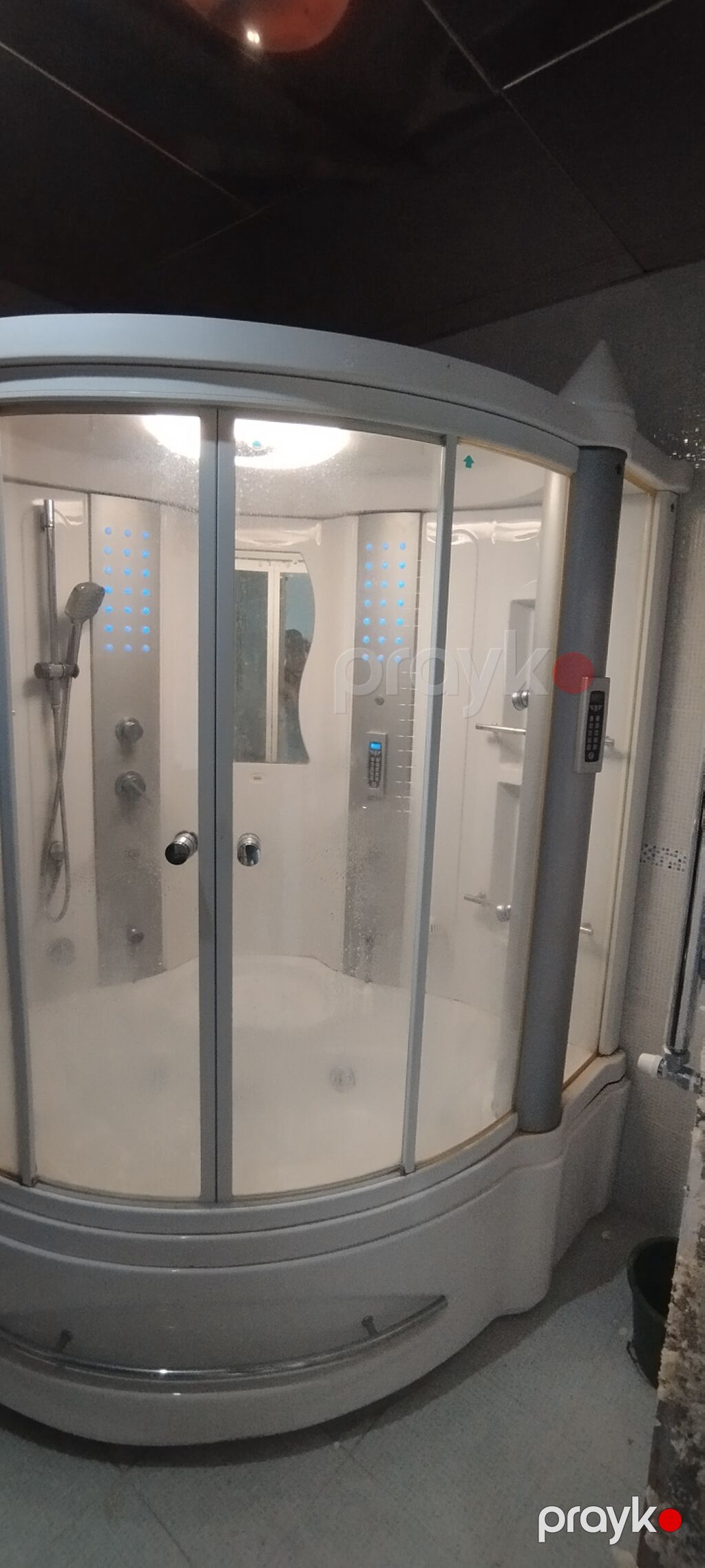 Hidromassajlı duş kabinası və aksesuarları - Bütün funksiyaları ilə — Duş kabin və bölmələr, Bakı (6)