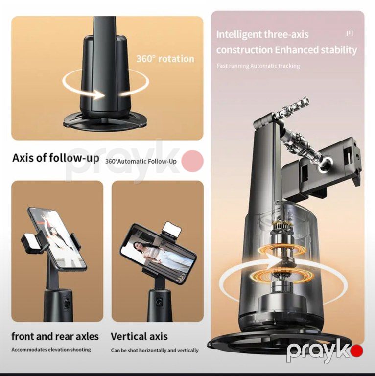 Auto Face Tracking A200 Stabilizer 360’ — Smartfonlar, Bakı (11)
